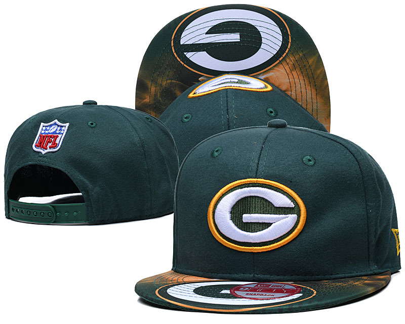 Green Bay Packers Stitched Snapback Hats 053